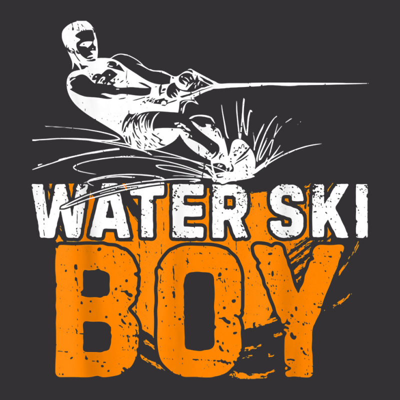 Water Ski Boy Funny Water Skiing Water Sports Waterskiing T Shirt Vintage Hoodie by cm-arts | Artistshot