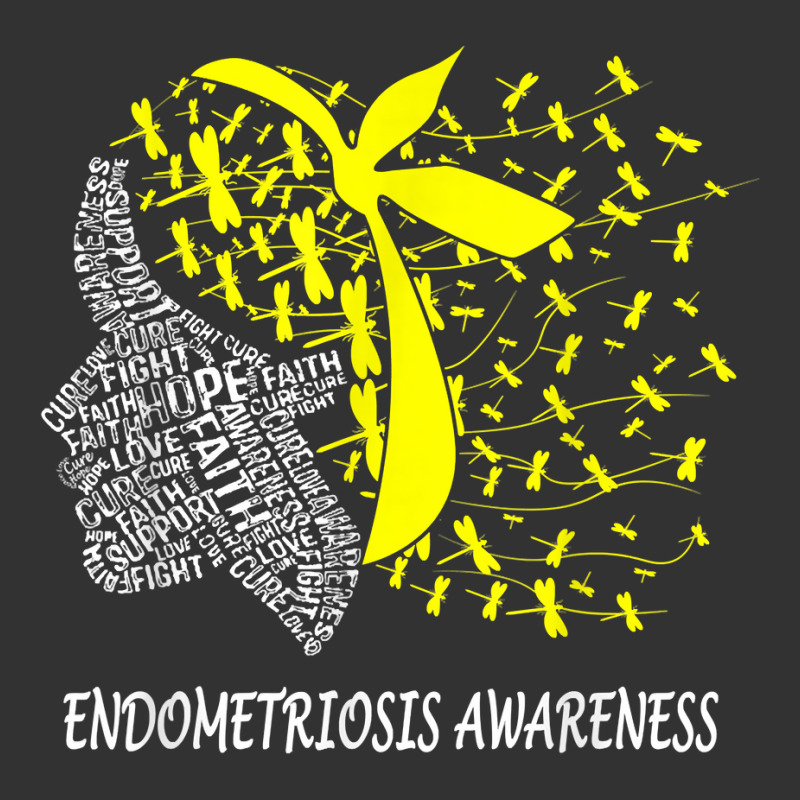 We Wear Yellow For Endometriosis Awareness T Shirt Baby Bodysuit by cm-arts | Artistshot