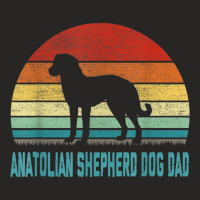 Vintage Anatolian Shepherd Dog Dad   Dog Lover T Shirt Ladies Fitted T-shirt | Artistshot