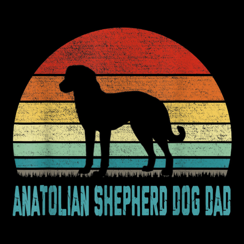 Vintage Anatolian Shepherd Dog Dad   Dog Lover T Shirt Women's V-Neck T-Shirt by cm-arts | Artistshot