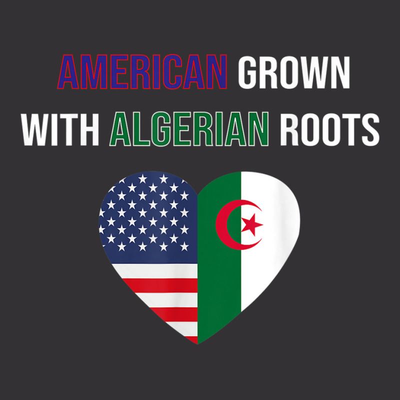 American Grown With Algerian Roots T Shirt Vintage Short | Artistshot