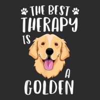 The Best Therapy Is A Golden Retriever Fur Mama Women Dog Exclusive T-shirt | Artistshot