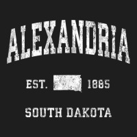 Alexandria South Dakota Sd Vintage Athletic Sports Design Tank Top Classic T-shirt | Artistshot