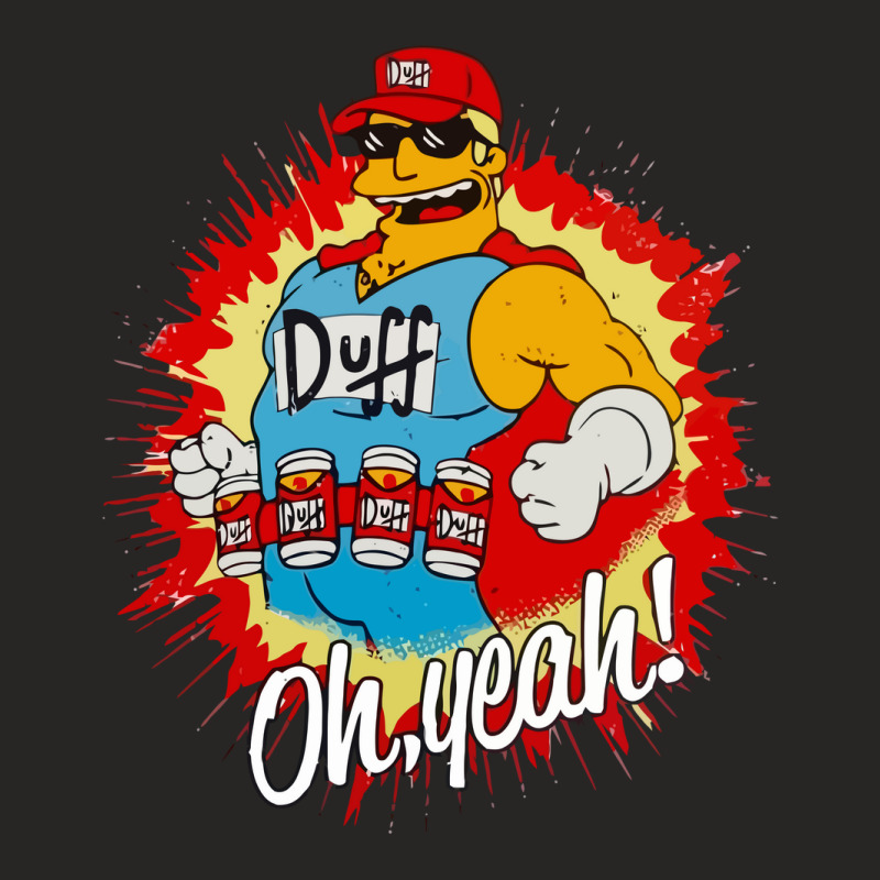 Duffman The Simpson Ladies Fitted T-Shirt by cm-arts | Artistshot