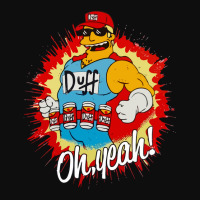 Duffman The Simpson Crop Top | Artistshot