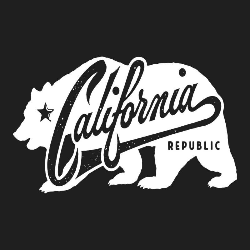 California Republic Grunge Bear Lifestyle Classic T-shirt by cm-arts | Artistshot