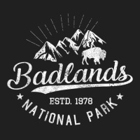 Badlands National Park Retro Vintage South Dakota Gift T Shirt Ladies Polo Shirt | Artistshot