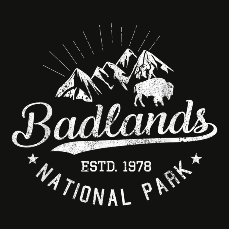 Badlands National Park Retro Vintage South Dakota Gift T Shirt Scorecard Crop Tee by cm-arts | Artistshot