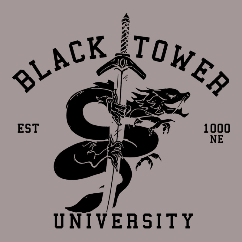 Black University Vintage Hoodie by idalismarcha | Artistshot