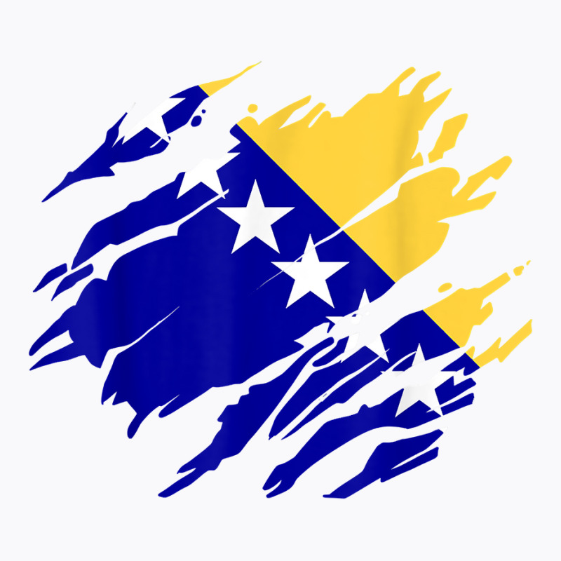 Bosnia Bosnian Flag T Shirt T-Shirt by melliebowleli | Artistshot