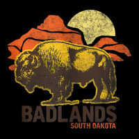 Badlands South Dakota Bison Tank Top Cropped Sweater | Artistshot