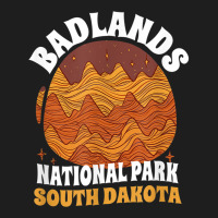 Badlands National Park South Dakota Retro Badlands T Shirt Classic T-shirt | Artistshot