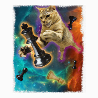 Cats In Space Chess Set Pieces Premium T Shirt Coffee Mug | Artistshot