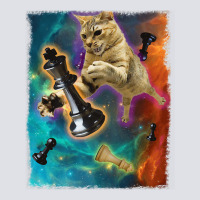 Cats In Space Chess Set Pieces Premium T Shirt Bucket Hat | Artistshot