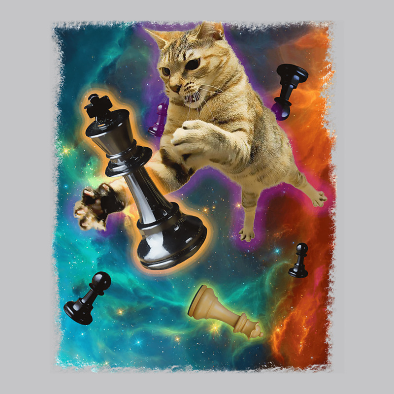 Cats In Space Chess Set Pieces Premium T Shirt Baby Bodysuit | Artistshot