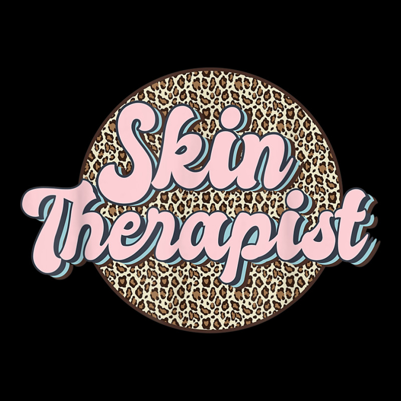 Skin Therapist Esthetician Leopard Skincare Maternity Scoop Neck T-shirt | Artistshot