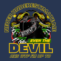 Dirt Track Racing Stock Car Racing Never Underestimate Me T Shirt Men Denim Jacket | Artistshot