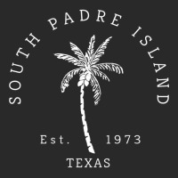 Retro Cool South Padre Island Texas Beach Palm Tree Novelty Long Sleev Printed Hat | Artistshot