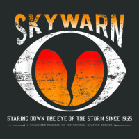 Skywarn Distressed Also Available As Non Distressed Women's Triblend Scoop T-shirt | Artistshot