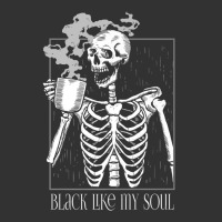 Black Coffee Like My Soul Skeleton Funny Java Or Die Premium T Shirt Baby Bodysuit | Artistshot