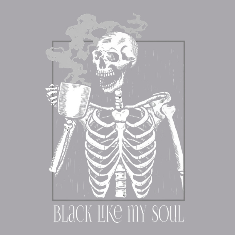 Black Coffee Like My Soul Skeleton Funny Java Or Die Premium T Shirt Youth 3/4 Sleeve by cm-arts | Artistshot