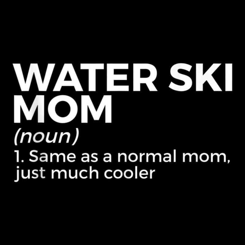 Water Ski Mom Definition Funny Waterskiing Tank Top Pocket T-Shirt by cm-arts | Artistshot