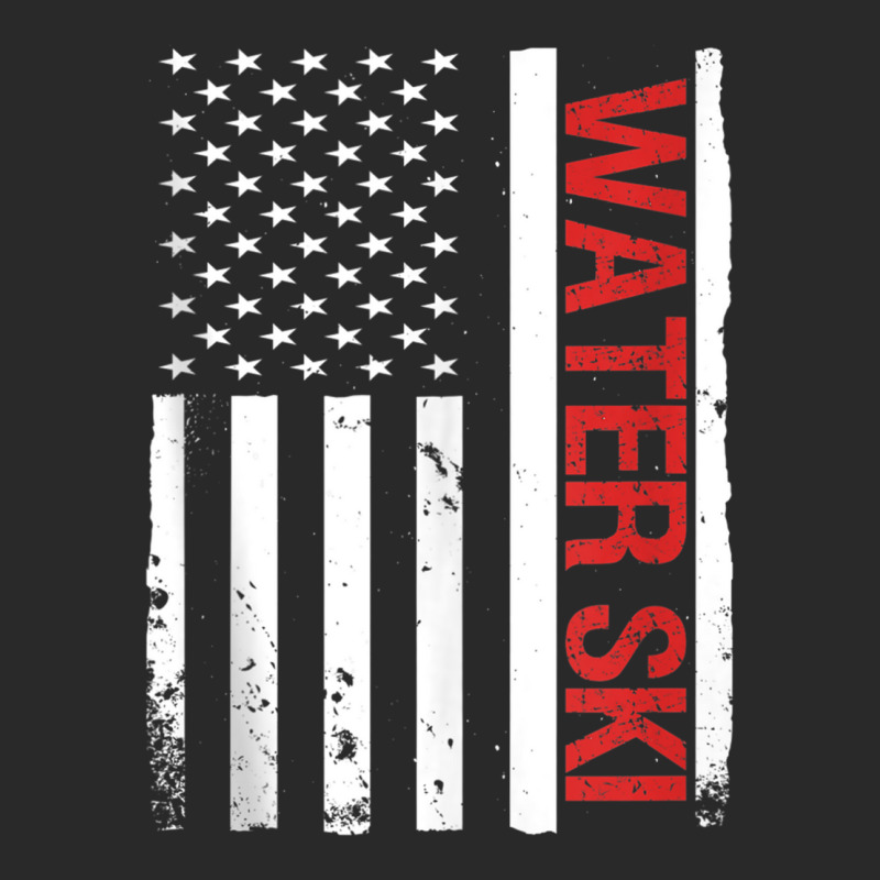 Water Ski Usa American Flag Funny Waterskiing Tank Top Printed hat by cm-arts | Artistshot