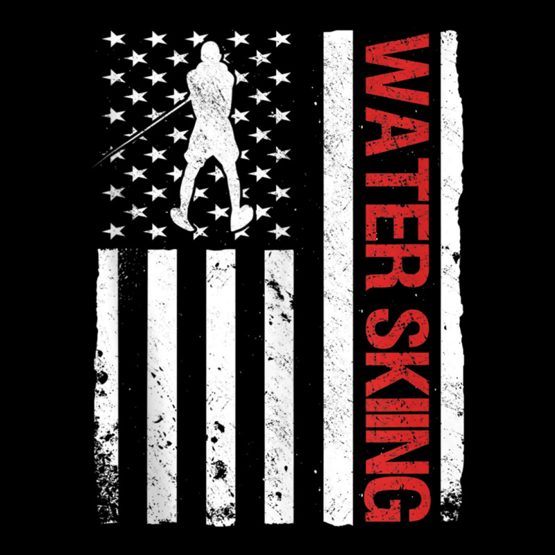 Water Skiing Usa American Flag Funny Waterski Tank Top Adjustable Cap by cm-arts | Artistshot