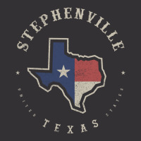 Vintage Stephenville Texas State Flag Map Souvenir Gift Long Sleeve T Vintage Hoodie And Short Set | Artistshot