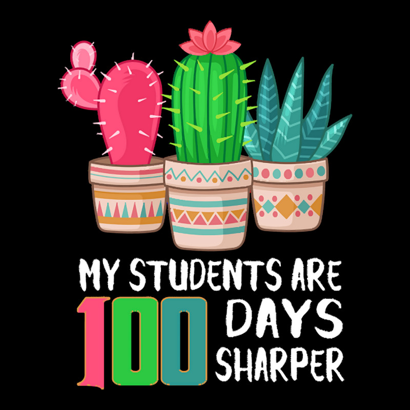 Funny 100 Days Of School Gift T  Shirt My Students Are 100 Days Sharpe Men's 3/4 Sleeve Pajama Set | Artistshot