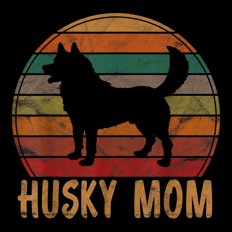 Retro Husky Mom Gift Dog Mother Pet Siberian Huskies Mama Legging by SorenKim | Artistshot