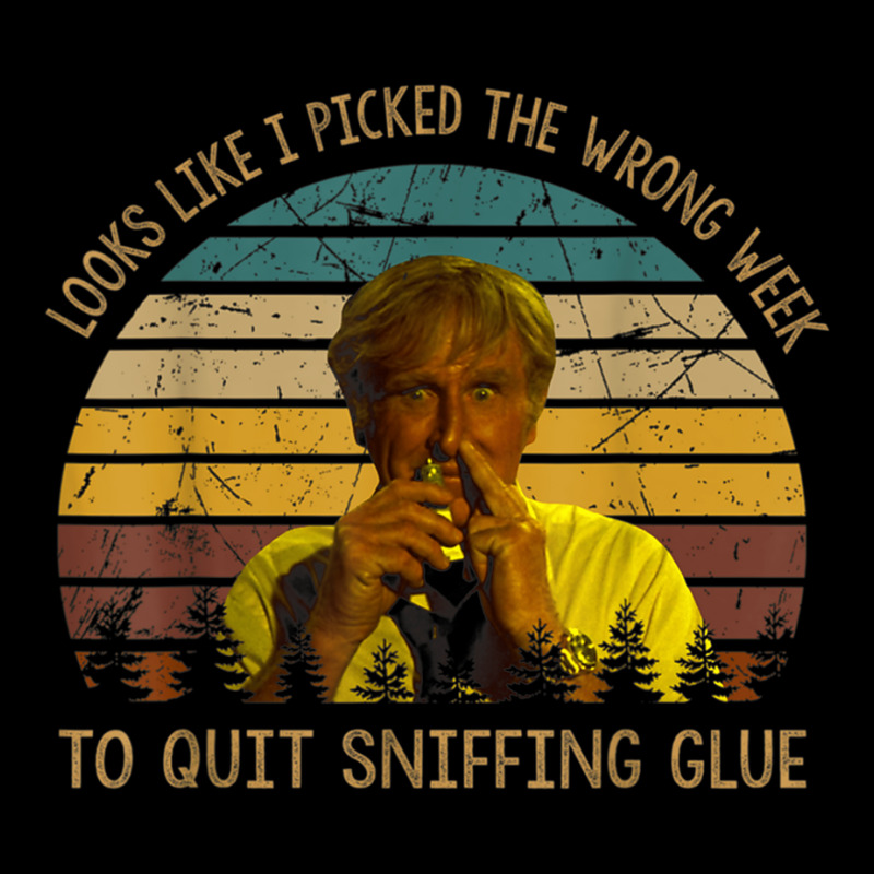 Looks Like I Picked The Week To Quit Sniffing Glue Adjustable Cap | Artistshot