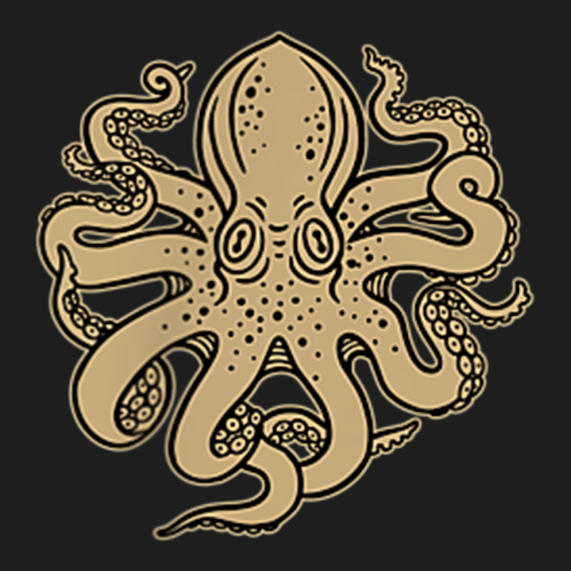 Octopus, Old School Sailor Tattoo Clipper Ship And Swallows Classic T-shirt by SelwynOman | Artistshot