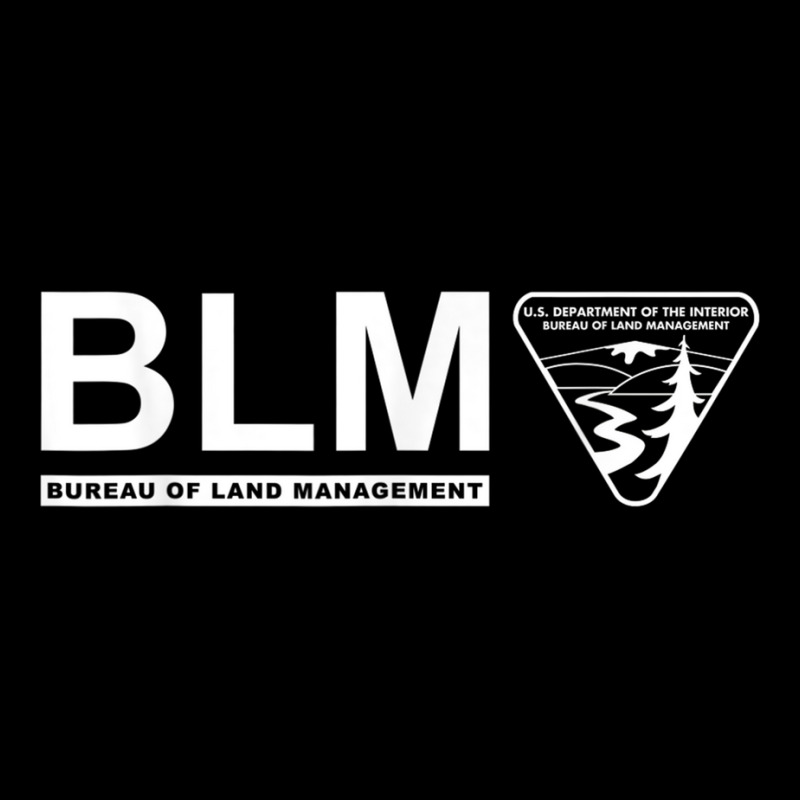 The Original Blm -bureau Of Land Management (white) Maternity Scoop Neck T-shirt by DevynGiorgio | Artistshot