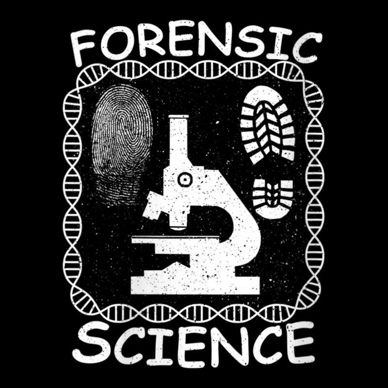 Womens Dna Fingerprint Footprint Microscope Forensic Science V Neck T Pocket T-shirt | Artistshot