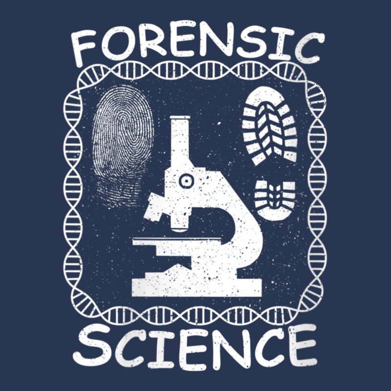 Womens Dna Fingerprint Footprint Microscope Forensic Science V Neck T Men Denim Jacket | Artistshot