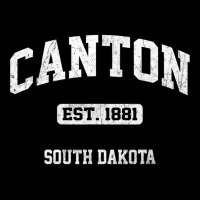 Canton South Dakota Sd Vintage State Athletic Style T Shirt V-neck Tee | Artistshot