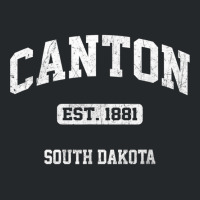 Canton South Dakota Sd Vintage State Athletic Style T Shirt Crewneck Sweatshirt | Artistshot