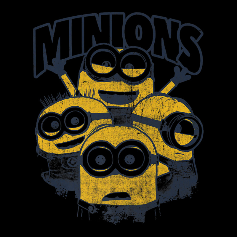 Despicable Me Minions Vintage Group Premium T Shirt Cropped Sweater by cm-arts | Artistshot