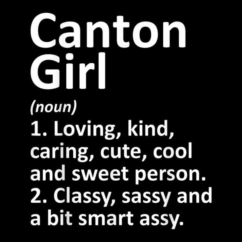 Canton Girl Sd South Dakota Funny City Roots Gift T Shirt Long Sleeve Shirts by cm-arts | Artistshot