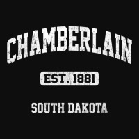 Chamberlain South Dakota Sd Vintage State Athletic Style T Shirt Crop Top | Artistshot