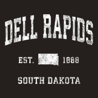 Dell Rapids South Dakota Sd Vintage Athletic Sports Design T Shirt Tank Top | Artistshot