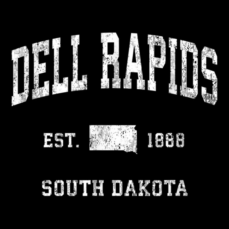 Dell Rapids South Dakota Sd Vintage Athletic Sports Design T Shirt Men's Long Sleeve Pajama Set | Artistshot