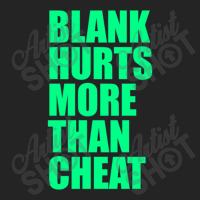 Blank Hurts More Than Cheat Green Fpl Design Classic 3/4 Sleeve Shirt | Artistshot