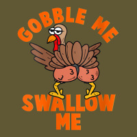 Womens Funny Christmas Twerking Turkey Gobble Me, Swallow Me V Neck T Vintage Short | Artistshot