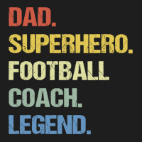 Football Coach Dad 144 Classic T-shirt | Artistshot