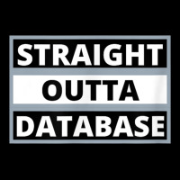 Straight Outta Database T Shirt Adjustable Cap | Artistshot