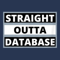 Straight Outta Database T Shirt Ladies Denim Jacket | Artistshot