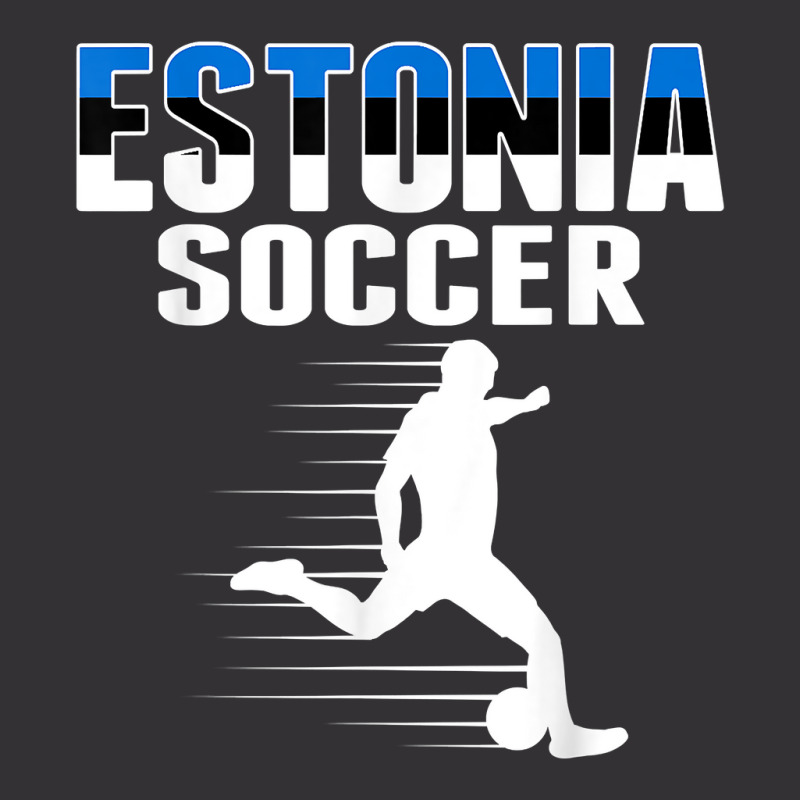 Estonia Soccer Fans Jersey   Estonian Flag Football Lovers T Shirt Vintage Short | Artistshot