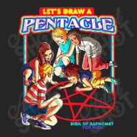 Lets Draw A Pentacle Ladies Fitted T-shirt | Artistshot